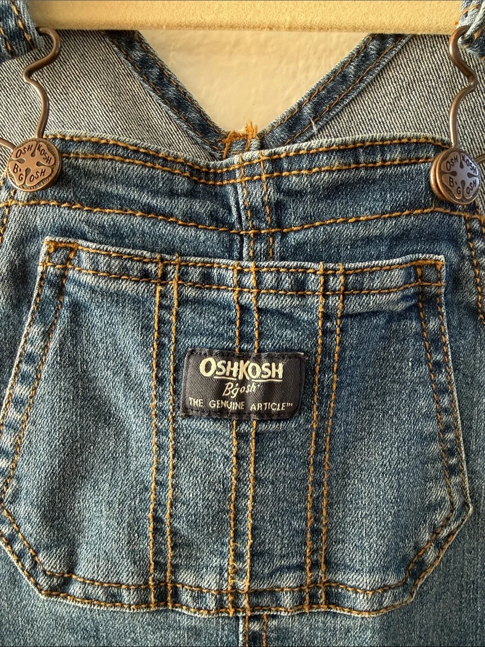 Vintage OshKosh B'gosh Overalls Size 4T